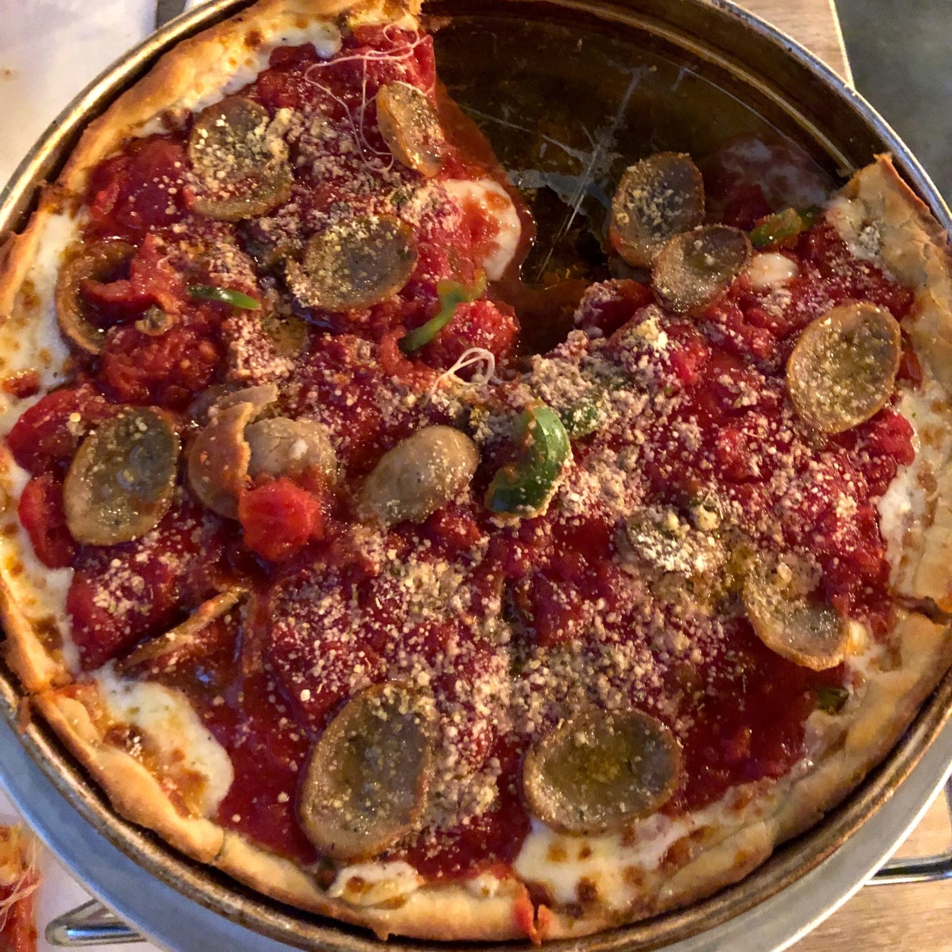 Two Cities Co. pepperoni pizza