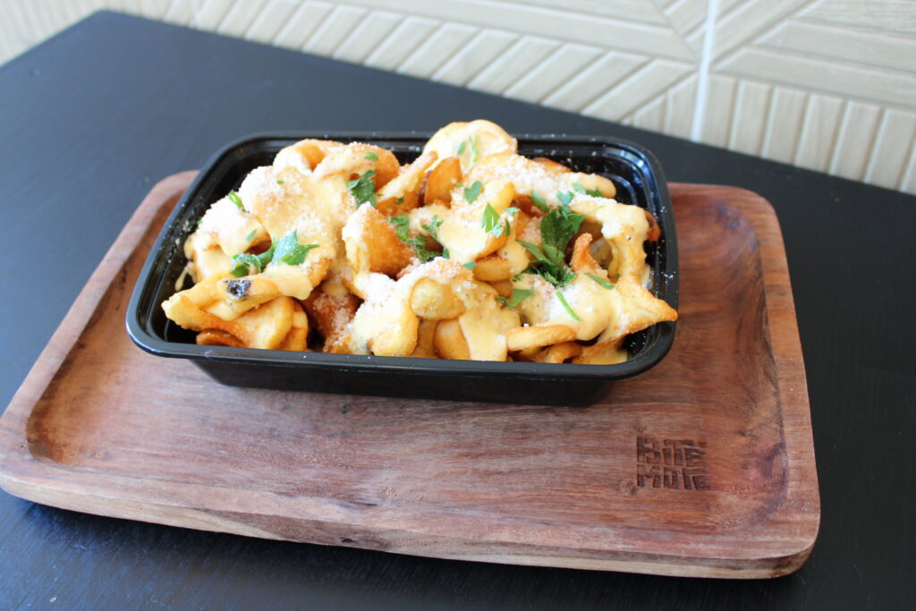 Garlic Parmesan Crunch Fries 